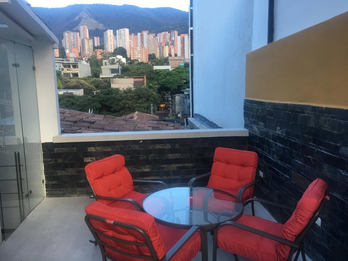 Apartamento Lleras Ac Hot Tub Medellín Exteriör bild