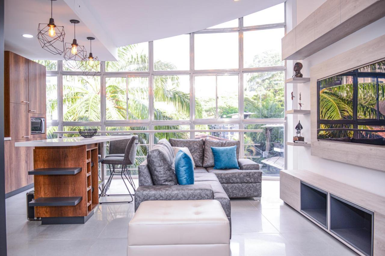 Apartamento Lleras Ac Hot Tub Medellín Exteriör bild