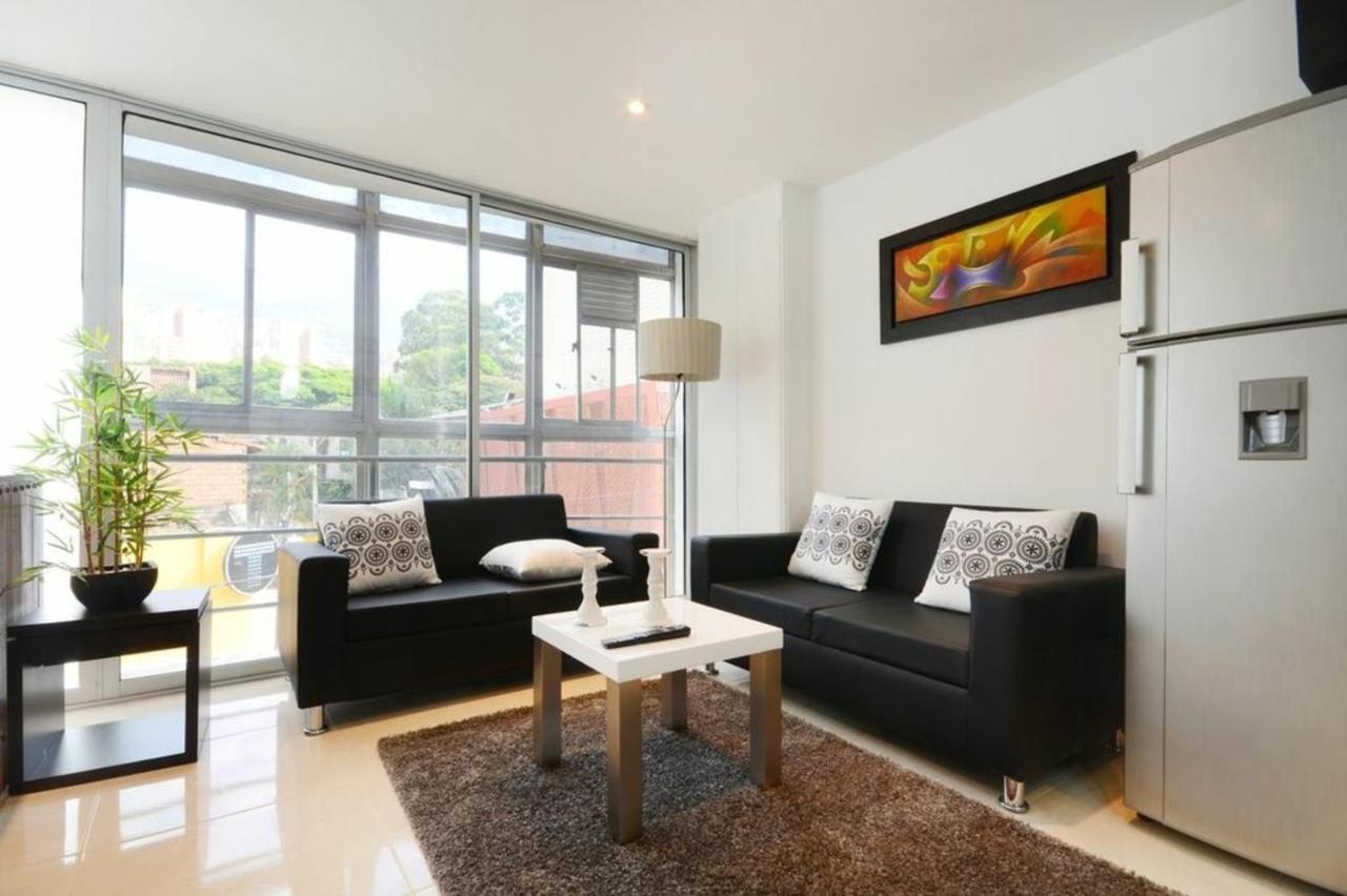 Apartamento Lleras Ac Hot Tub Medellín Exteriör bild